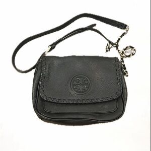 TORY BURCH- Adjustable Leather Crossbody Bag